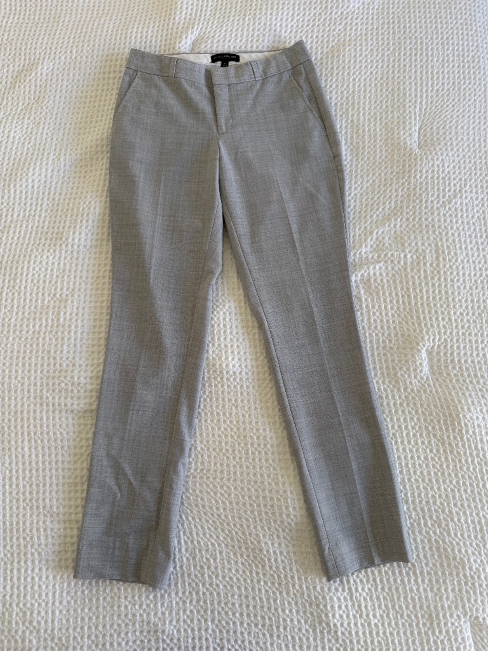 Banana Republic Ryan Low-Rise Wool-blend Trousers, Size 0 (Never Worn)